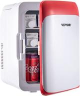 🌸 vevor 10l mini fridge: portable skincare cooler warmer for bedroom, office, car, boat, dorm - lightweight & stylish beauty fridge logo