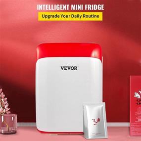 img 3 attached to 🌸 VEVOR 10L Mini Fridge: Portable Skincare Cooler Warmer for Bedroom, Office, Car, Boat, Dorm - Lightweight & Stylish Beauty Fridge