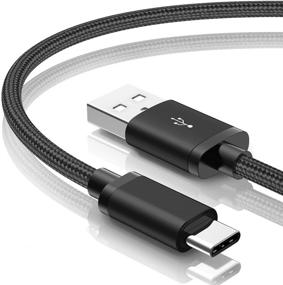 img 4 attached to 🔌 Fast Charging USB Type C Cable [2-Pack 3FT] - Samsung Galaxy S9 Charger, S8 S10 S10e, USB to USB C Adaptive Charging Cable for Galaxy S10 S9 S8 S20 Plus, Note 8 9 10 20 (Black)
