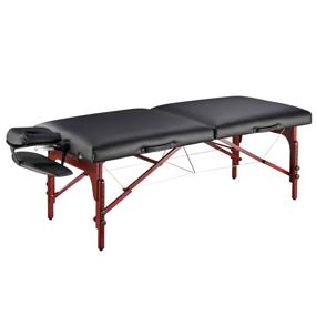 img 3 attached to 🌟 Experience Ultimate Comfort with Master Massage 31" Extra Wide Montclair Pro Memory Foam Portable Massage Table Package With Reiki