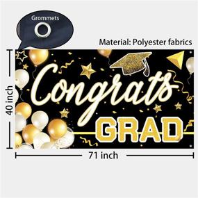 img 3 attached to Bunny Chorus Graduation Decorations Backdrop Event & Party Supplies for Photobooth Props