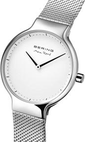 img 3 attached to BERING Womens Quartz Stainless Silver Women's Watches