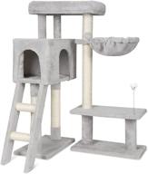 🐱 premium mayyosuru multi-level cat condo cat trees and towers: ideal for indoor cats, kittens, and pets - includes sisal scratching posts logo