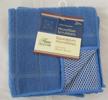 home collections microfiber scrubbers blue logo