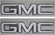 🚗 gmc front and rear emblem overlay kit: diy 3m white carbon fiber-2 kit for denali, sierra, yukon, acadia, terrain - not a precut shape logo