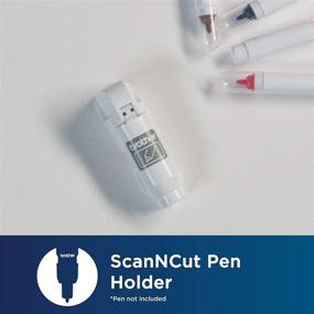 img 3 attached to 🖌️ Brother ScanNCut Pen Holder CAPENHL1: Perfect Tool for Drawing and Writing Craft Projects with Brother Color and Erasable Markers