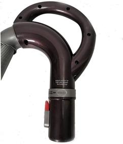 img 2 attached to 🔝 Upgraded EZ SPARES Replacement for Shark NV350, NV351, NV352 Hose Handle,Part 113FFJ Vacuum Cleaner - Enhanced Suction for High Pile Carpets and Area Rugs