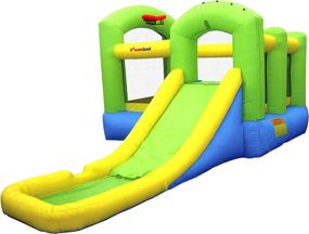 img 4 attached to 🏀 Inflatable Bouncing Basketball Certified: Bounceland's Ultimate Fun Zone!