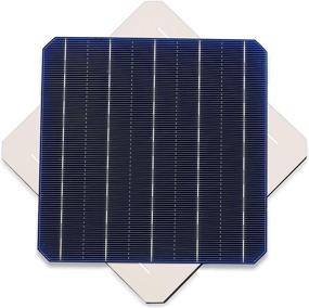 img 2 attached to 🔆 VIKOCELL 10-упаковка 156 мм 5 Вт Монокристаллическая кремниевая солнечная батарея 6x6: идеально подходит для создания собственных солнечных панелей.