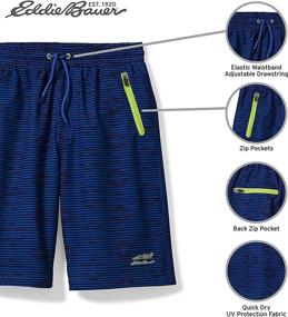 img 2 attached to Eddie Bauer Performance Shorts X Small Boys' Clothing and Shorts