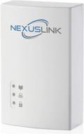 🔌 nexuslink g.hn powerline ethernet adapter, 1200mbps, gigabit port, power saving, home network expander with stable ethernet connection, dual units (gpl-1200) logo