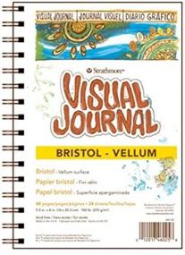 img 1 attached to Strathmore Visual Bristol Journal Vellum Painting, Drawing & Art Supplies