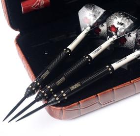 img 3 attached to 🎯 CUESOUL Dragon Professional Steel Tip Darts - Range of Weights: 25g, 23g, 21g, 20g