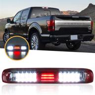 🚦 high mounted led cargo lamp brake light for 1999-2007 chevy chevrolet silverado, gmc sierra 1500 2500 3500 hd classic - red logo