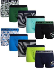 img 4 attached to Printed Waistband Toddler Boys' Breathable Underwear - Clothing in Underwear