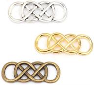 jgfinds celtic infinity connector charms logo