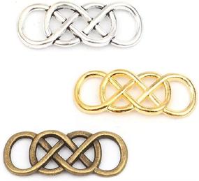 img 4 attached to JGFinds Celtic Infinity Connector Charms