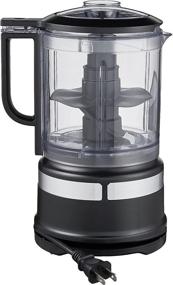 img 2 attached to 🍲 Кухонный комбайн KitchenAid KFC0516BM с насадкой для взбивания 5 чашек, чёрный матовый.