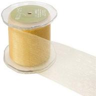 🎀 2-inch sheer ribbon by may arts logo