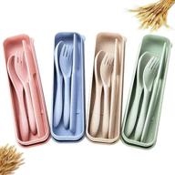 portable reusable eco friendly cutlery set logo