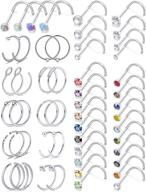 boernfnso surgical stainless hypoallergenic piercing logo