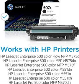 img 3 attached to HP 507A CE400A Toner Cartridge - Black, Compatible with HP LaserJet Enterprise 500, 551, 570 Series