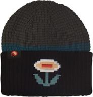 super mario dungeon flower beanie logo