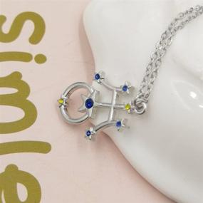 img 2 attached to Sailor Moon Guardian Star Pendant Necklace: Alluring Nine Planets 🌙 Fashion Jewelry for Science Lovers - Perfect for Graduation & Birthday Gifts