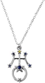 img 4 attached to Sailor Moon Guardian Star Pendant Necklace: Alluring Nine Planets 🌙 Fashion Jewelry for Science Lovers - Perfect for Graduation & Birthday Gifts