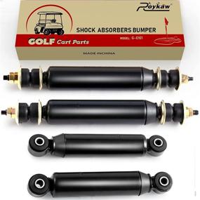 img 4 attached to 🚗 Roykaw Club Car DS Front and Rear Shock Absorbers for Club Car DS Gasoline & Electric (G&E) Models, Years 1988-up, Precedent Models 2004-up, Electric Models 1988-2008, Gas Models 1997-2008