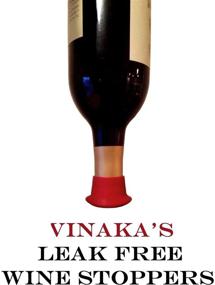 img 1 attached to 🍷 VINAKAS 5 Wine Stoppers + Gift Box: Ideal Wine Accessories and Gifts for Women - Set of 5 Funny Silicone Bottle Stoppers - Effective Performance Guaranteed!