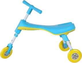 img 3 attached to 🛵 Medog Fly Bike Walker Ride On Scooter Bug: Non-Scratch Wheels, No Setup/Assembly Required - Blue, CPC & CPSIA Compliant