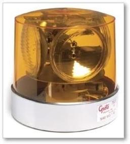 img 2 attached to Grote 76203 Compact Sealed Beam Roto Beacon