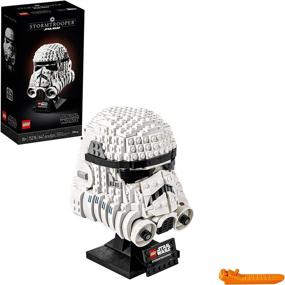 img 4 attached to 🔧 Unleash Your Inner Star Wars Fanatic with the LEGO Stormtrooper Helmet Building Collectible