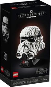 img 1 attached to 🔧 Unleash Your Inner Star Wars Fanatic with the LEGO Stormtrooper Helmet Building Collectible