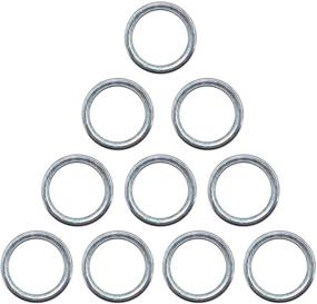 img 4 attached to 🔧 Pack of 10 UTSAUTO M16 Oil Drain Plug Gaskets Crush Washers Sealing Washers Rings 803916010 for Subaru Outback Crosstrek Forester WRX BRZ Impreza