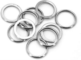 img 3 attached to 🔧 Pack of 10 UTSAUTO M16 Oil Drain Plug Gaskets Crush Washers Sealing Washers Rings 803916010 for Subaru Outback Crosstrek Forester WRX BRZ Impreza