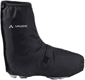 img 2 attached to 🚴 VAUDE Waterproof Bike Gaiter Short Shoe Cover - Reflective Elements - Breathable Cycling Overshoes with Full Length Velcro Closure