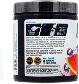 img 1 attached to «🍉 Улучшите свои тренировки с BPI Sports Best BCAA Peptide Linked Branched Chain Amino Energy Powder - аромат арбуза, упаковка из 2 штук, 30 порций в контейнере, 10.58 унций»