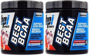 img 4 attached to «🍉 Улучшите свои тренировки с BPI Sports Best BCAA Peptide Linked Branched Chain Amino Energy Powder - аромат арбуза, упаковка из 2 штук, 30 порций в контейнере, 10.58 унций»