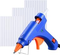 🔥 wetopia mini hot glue gun with 30 pcs sticks - fast heating, removable anti-hot cover - perfect for diy projects, crafts, and home repairs logo