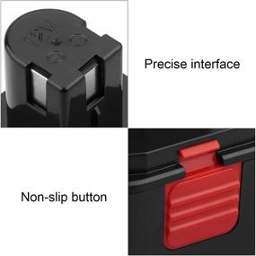 img 3 attached to 🔋 Energup 2Pack 3500mAh Lincoln Replacement Battery for LIN-1244 LIN-1242 LIN-1201 Lincoln Grease Guns