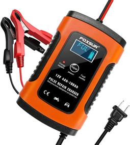 img 4 attached to 🔋 YONHAN 5 Amp 6V/12V Car Battery Charger Maintainer - Trickle Charger for Car, Boat, Motorcycle, Lawn Mower, Marine Sealed Lead Acid Battery and More
