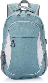 img 4 attached to OneTrail Daypack Backpack Charging Colorblock Backpacks for Laptop Backpacks
