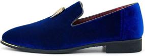 img 3 attached to CMM Leather Loafers Slippers Pointed Toe Men's Shoes in Loafers & Slip-Ons