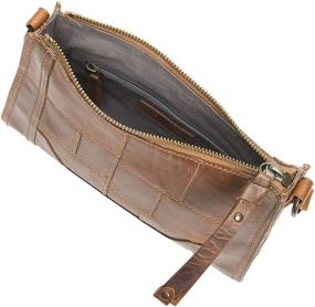 img 3 attached to Frye Melissa Patchwork Crossbody Brown Women's Handbags & Wallets and Crossbody Bags