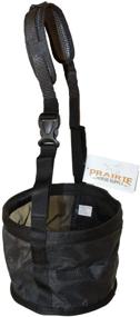 img 3 attached to 🐴 Durable Canvas Grain Feedbag with Comfort Neck Pad for Horses - Small, Medium, or Large Sizes