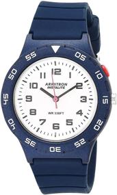 img 4 attached to 🕑 Armitron Sport Unisex Easy-to-Read Silicone Strap Watch, Model 25/6443