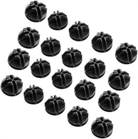 img 4 attached to 🔌 URBEST Wire Cube Connectors: Ideal solution for modular organizer closets and wire grid cube storage shelving units (Black, 30-pack)