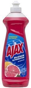 img 1 attached to Ajax Grapefruit Dish Liquid, 14 fl oz - A Powerful Bleach Alternative